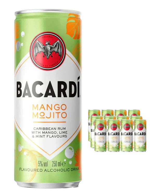 BACARDI CAN 250MLS - Image 3